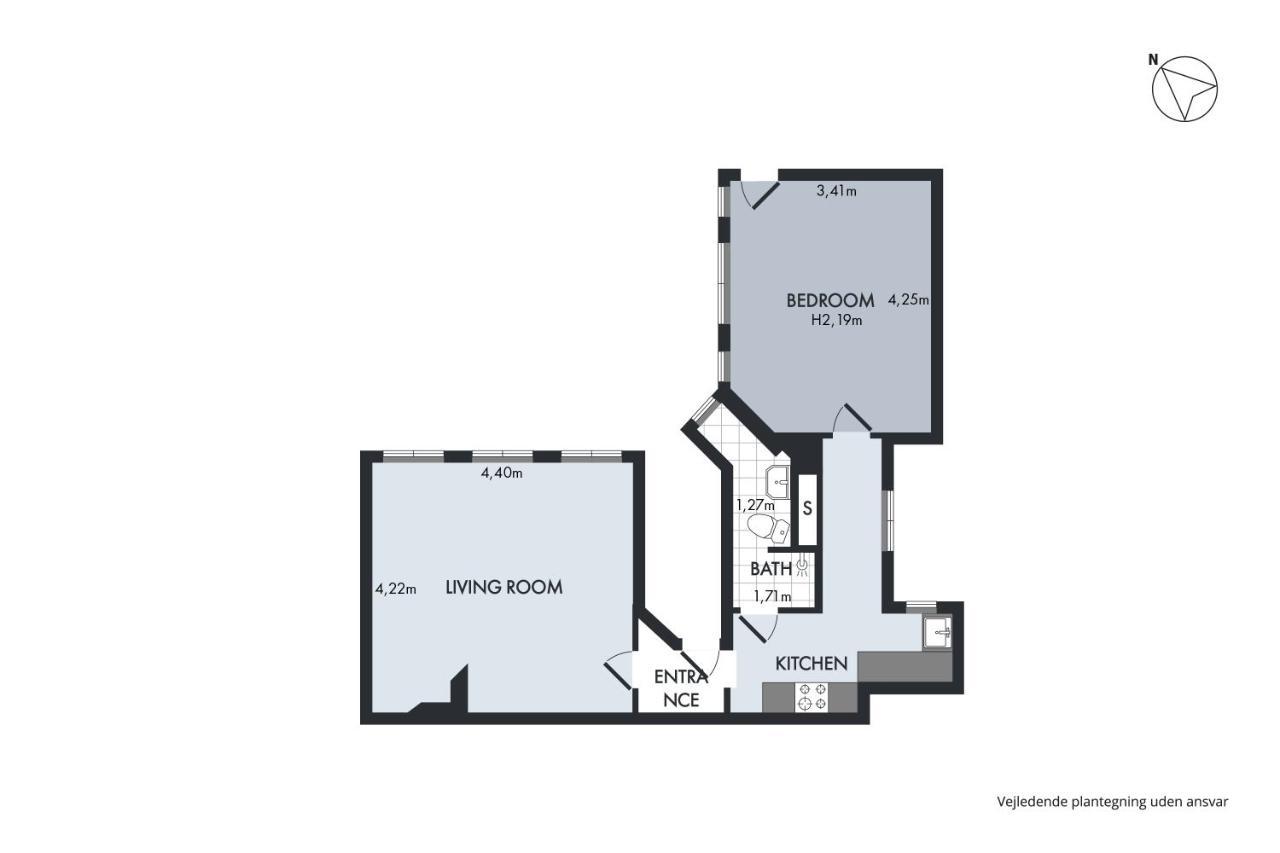 Sanders Central - Petite One-Bedroom Apartment In The Middle Of It All Kopenhagen Bagian luar foto